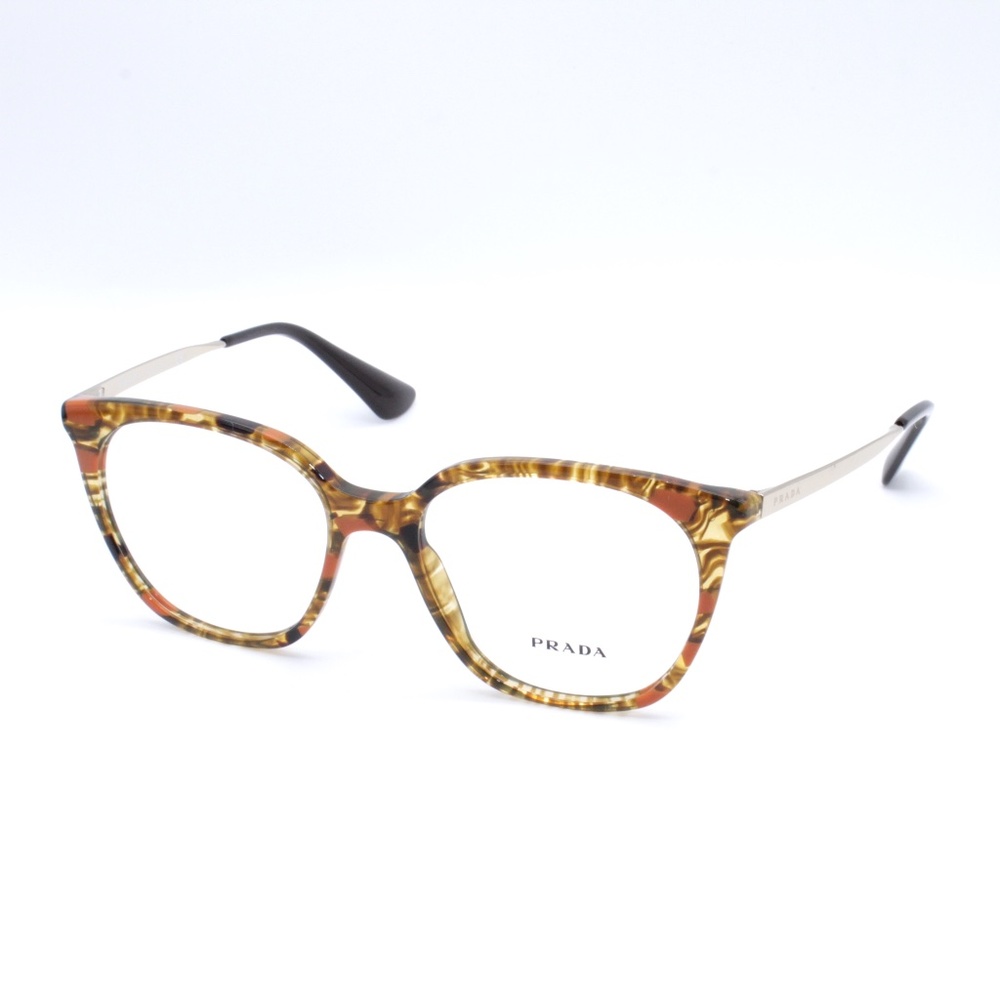 Prada Eyeglasses VPR11T 53.17 KJN-101 140 Stripped